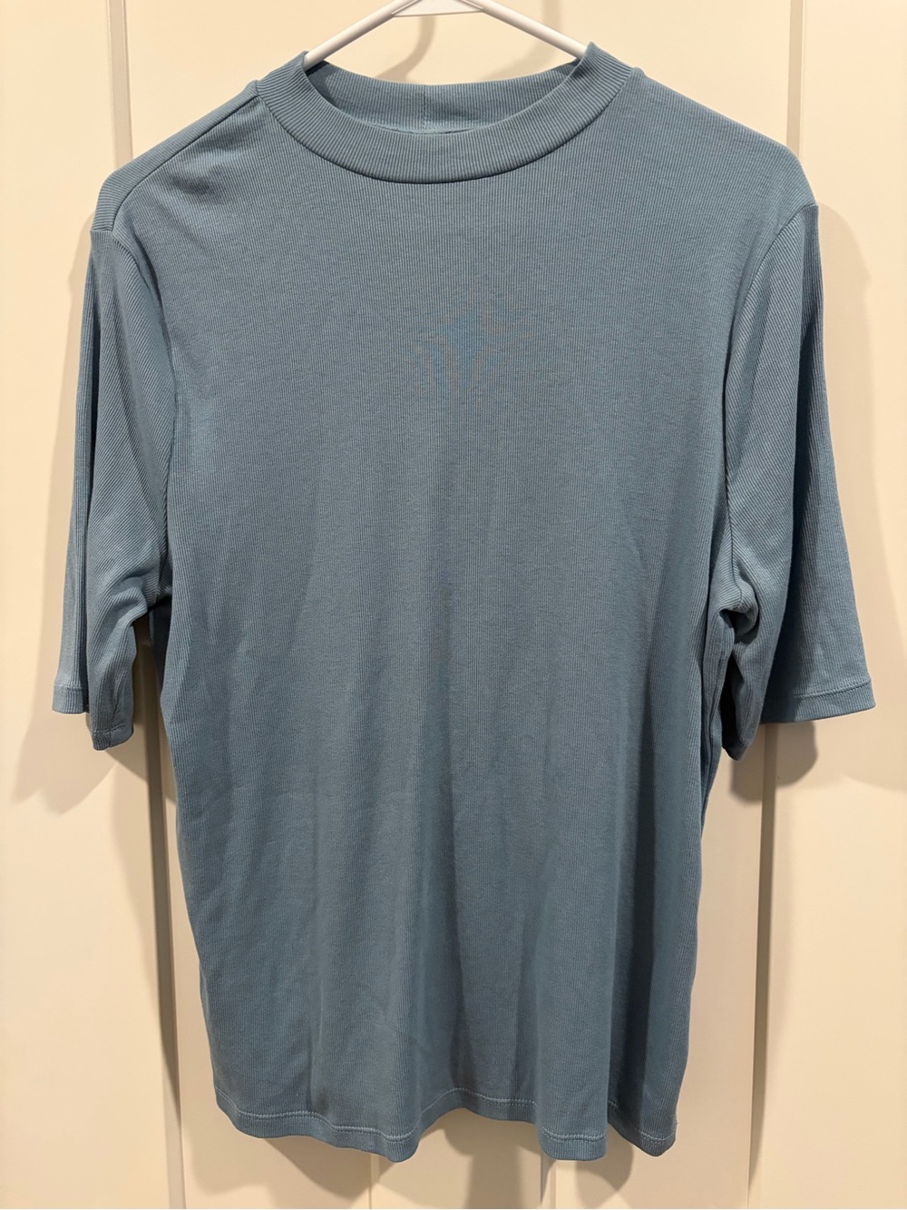 a new day Short Sleeve Tee in Dusty Blue